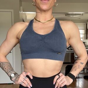 Bombshell Sportswear Mineral Seamless Bra - Neptune Blue